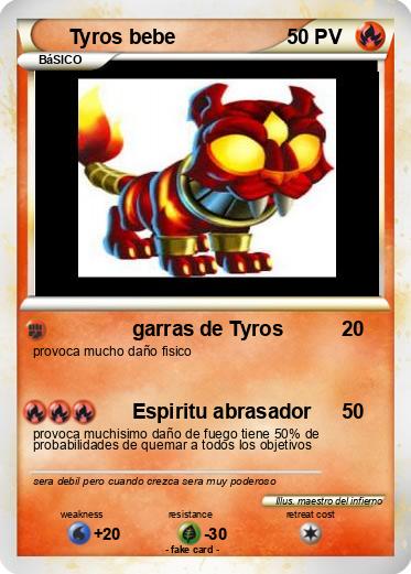 Pokemon Tyros bebe