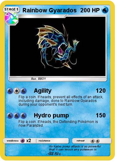 Pokemon Rainbow Gyarados