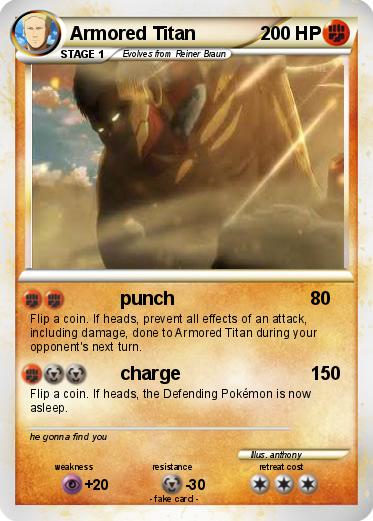 Pokemon Armored Titan