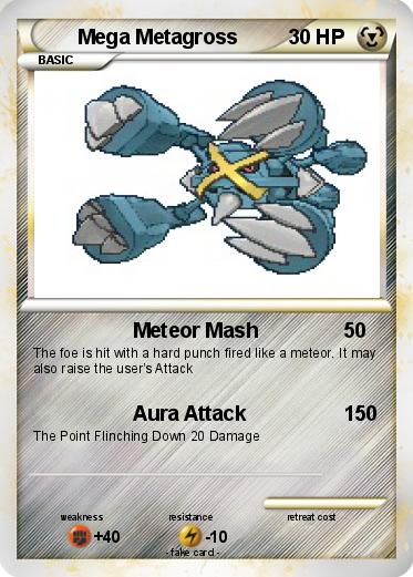 Pokemon Mega Metagross