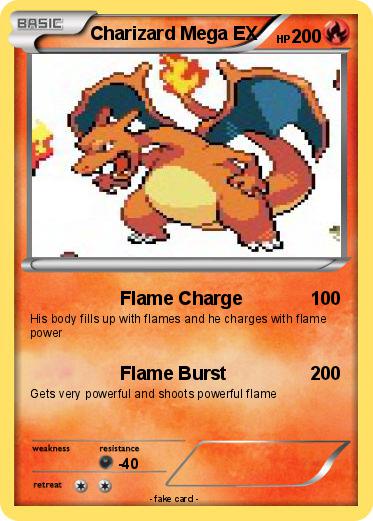 Pokemon Charizard Mega EX
