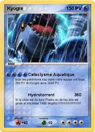 Pokemon Kyogre 