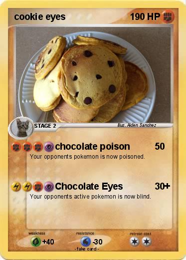 Pokemon cookie eyes