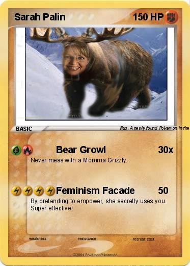 Pokemon Sarah Palin