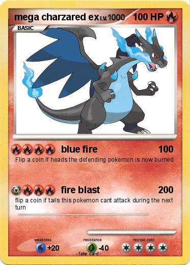 Pokemon mega charzared ex