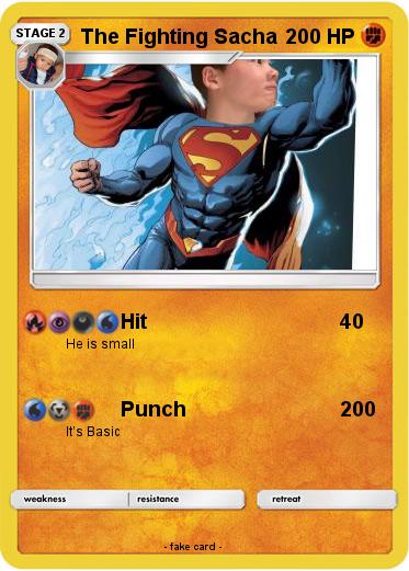 Pokemon The Fighting Sacha