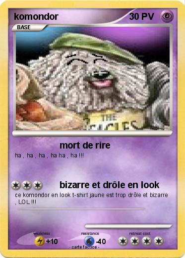 Pokemon komondor