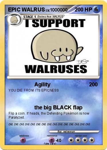 Pokemon EPIC WALRUS