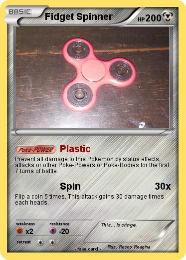 Pokemon Fidget Spinner