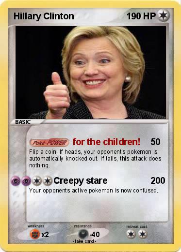 Pokemon Hillary Clinton