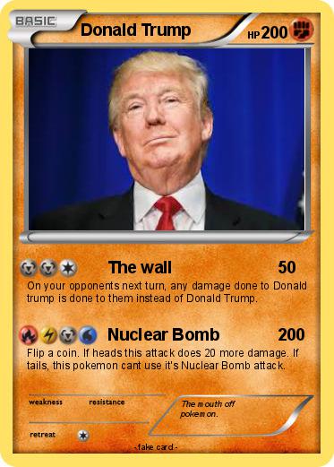 Pokemon Donald Trump