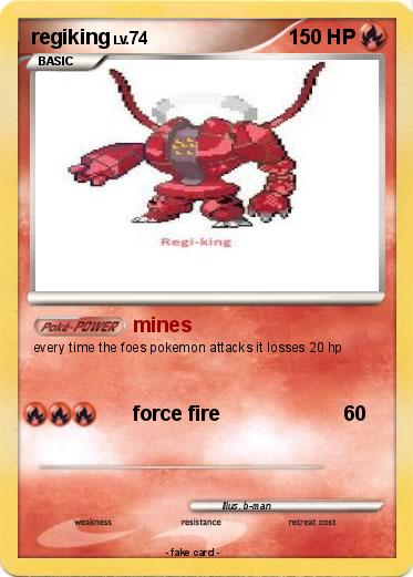 Pokemon regiking