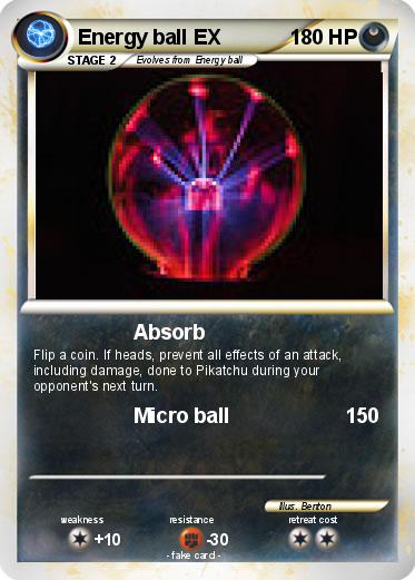 Pokemon Energy ball EX