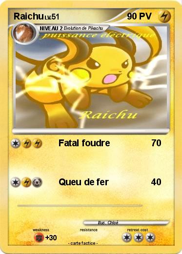 Pokemon Raichu