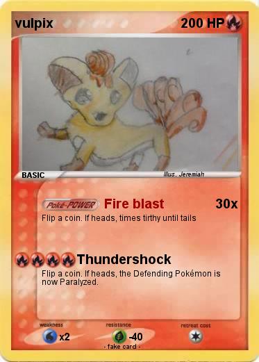 Pokemon vulpix