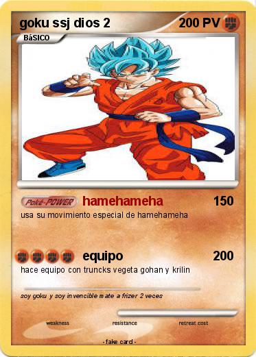 Pokemon goku ssj dios 2
