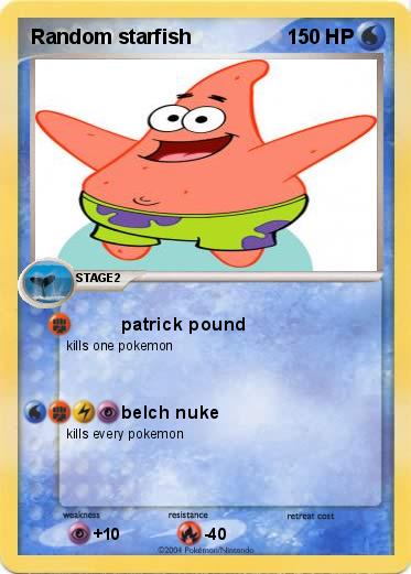 Pokemon Random starfish