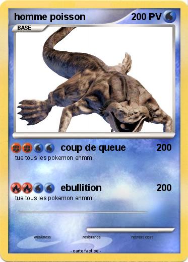 Pokemon homme poisson