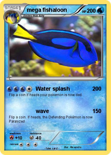 Pokemon mega fishaloon
