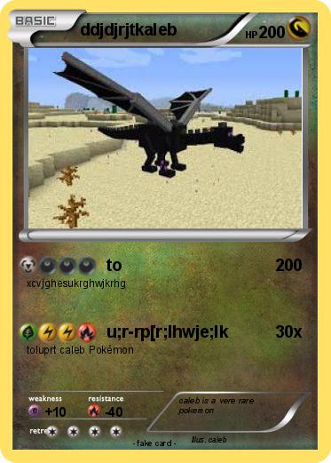 Pokemon ddjdjrjtkaleb