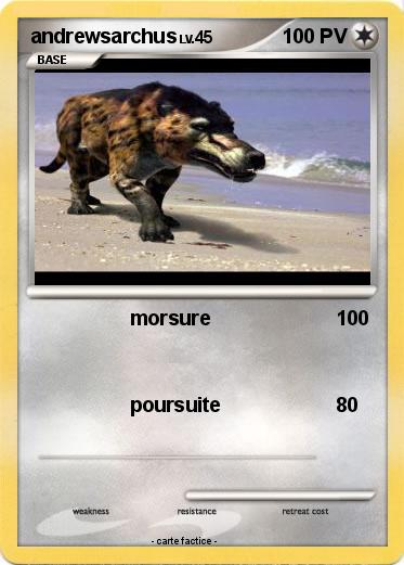 Pokemon andrewsarchus