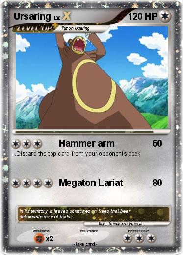 Pokemon Ursaring