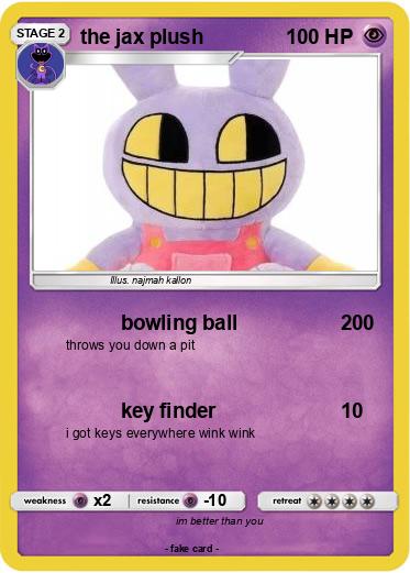 Pokemon the jax plush