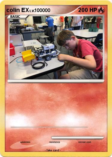 Pokemon colin EX
