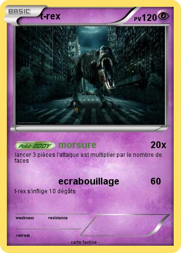 Pokemon t-rex