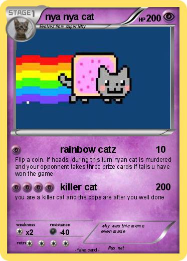 Pokemon nya nya cat