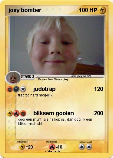 Pokemon joey bomber
