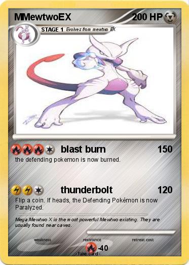 Pokemon MMewtwoEX