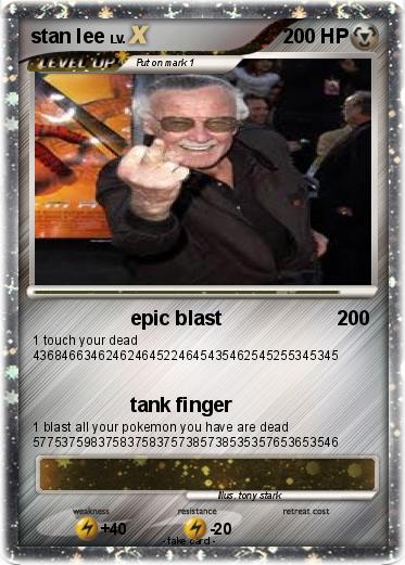 Pokemon stan lee