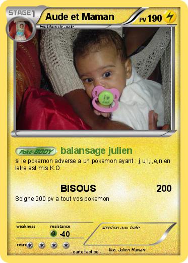 Pokemon Aude et Maman