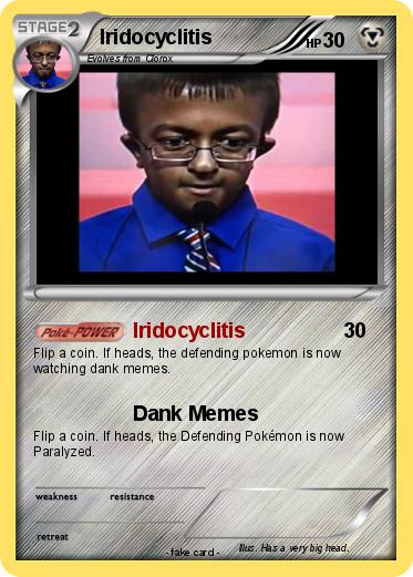 Pokemon Iridocyclitis