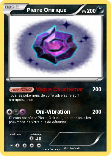 Pokemon Pierre Onirique