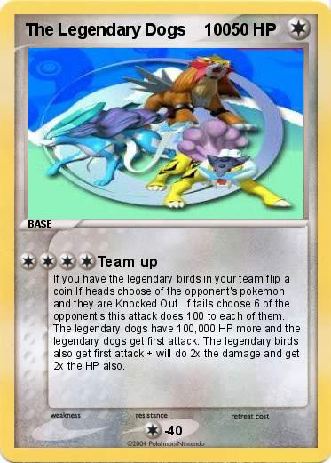 Pokemon The Legendary Dogs    100