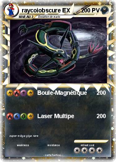 Pokemon raycoiobscure EX
