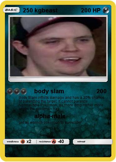 Pokemon 250 kgbeast
