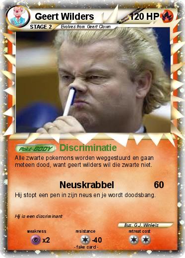 Pokemon Geert Wilders