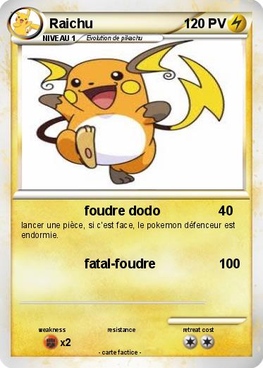 Pokemon Raichu