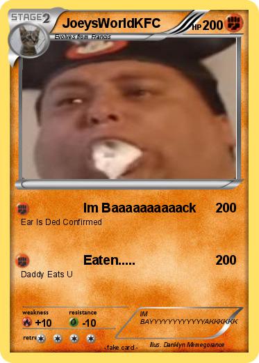 Pokemon JoeysWorldKFC