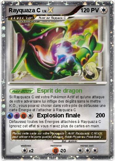 Pokemon Rayquaza C