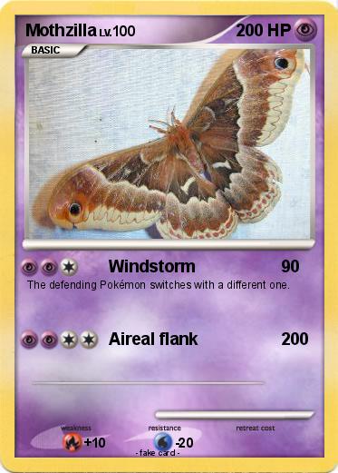Pokemon Mothzilla