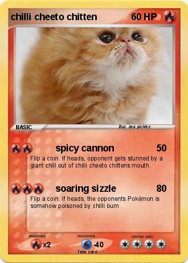 Pokemon chilli cheeto chitten