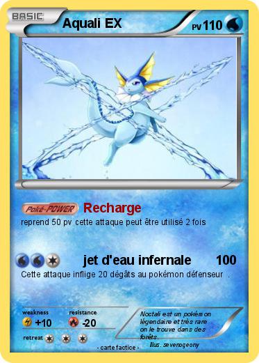 Pokemon Aquali EX