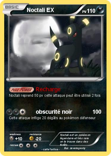Pokemon Noctali EX
