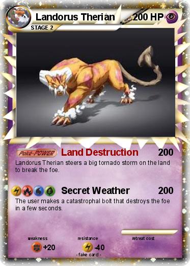 Pokemon Landorus Therian