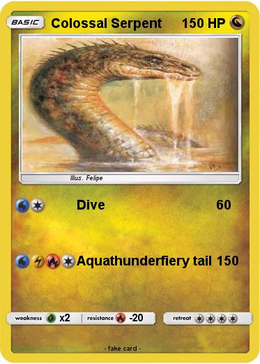 Pokemon Colossal Serpent