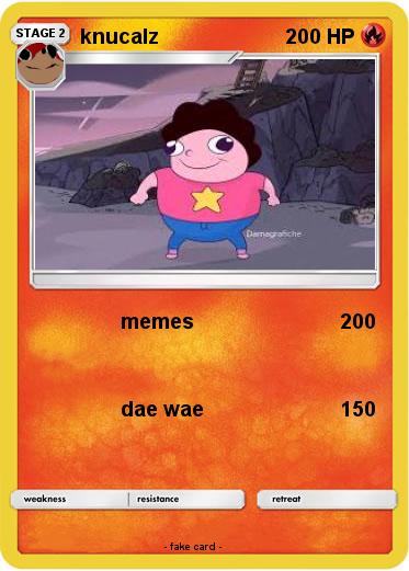 Pokemon knucalz